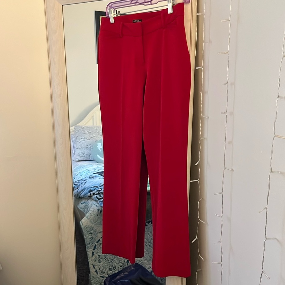 Red Trouser Work Pant - curvy fit